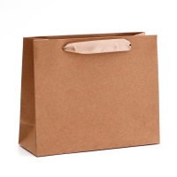 Пакет крафт без печати, 22 х 8 х 18 см 260 г/м2 Пакет крафт без печати, 22 х 8 х 18 см 260 г/м2