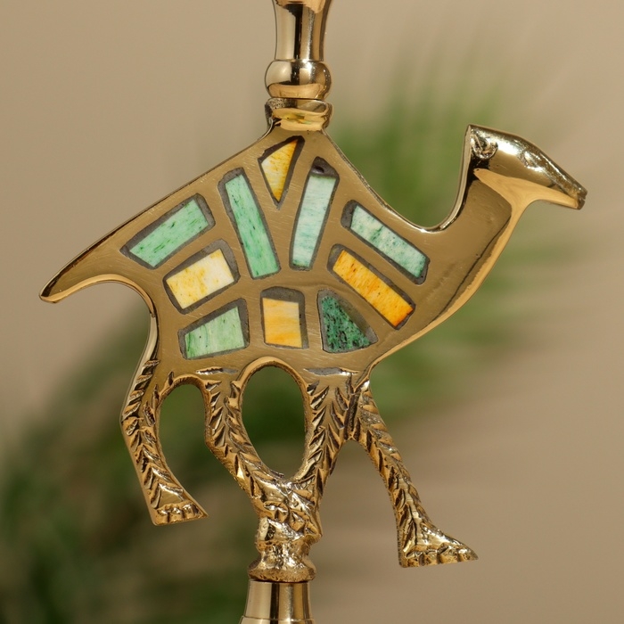 Подсвечник Подсвечник "Верблюд" 17 см, латунь
