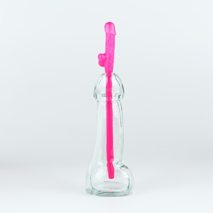 Новый год. 18+ Набор &laquo;Подарок, который ты заслужила&raquo;, стакан 100 мл, трубочка