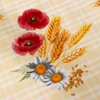 Клеёнка на стол Доляна, на нетканой основе, ширина 137 см, общая толщина 0,19 мм, рулон 20 м Клеёнка на стол Доляна, на нетканой основе, ширина 137 см, общая толщина 0,19 мм, рулон 20 м