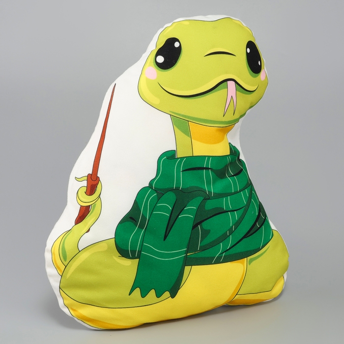 Подушка декоративная &laquo;Змея волшебник&raquo;, 34 см, на молнии