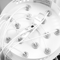 Светильник BayerLux "Бутоны" 13хЕ14 15Вт  белый 60х60х18-120см