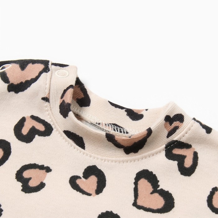 Футболка Крошка Я Leo love, рост 86-92 см