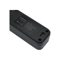 Сетевой фильтр Гарнизон 2.0 Мультипорт EPS-4-U3-B-2, 4 р, 10А, 3xUSB, 2м, ур.защиты 2+, черн 1034186