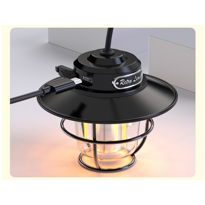 Фонарь кемпинговый аккумуляторный, 1200 мАч, SMD, 2835, 4 режима, 10.3 х 4.4 х 8.8 см Фонарь кемпинговый аккумуляторный, 1200 мАч, SMD, 2835, 4 режима, 10.3 х 4.4 х 8.8 см