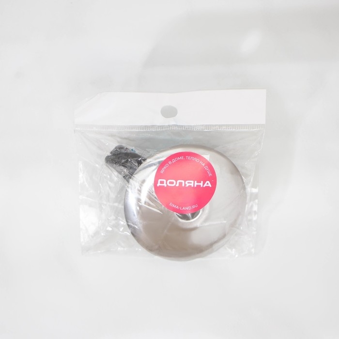 Ручка для крышки на посуду Доляна &laquo;Помощник&raquo;, d=6 см, цвет чёрный