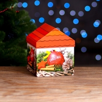Набор коробок 4 в 1 "Новогодний дом" 15 х 15 х 18 - 10,5 х 10,5 х 13,2 см Набор коробок 4 в 1 "Новогодний дом" 15 х 15 х 18 - 10,5 х 10,5 х 13,2 см