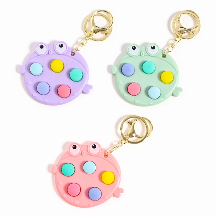 Развивающая игрушка &laquo;Чудик&raquo; на брелоке, цвета МИКС
