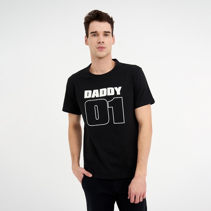 Футболка мужская KAFTAN "Sport Family", чёрный, р. 50