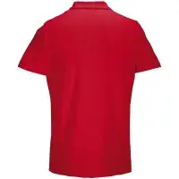 Рубашка поло унисекс Pulse, красная, размер S