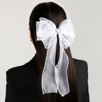 Карнавальный зажим &laquo;Бантик&raquo; с декором-сердцем