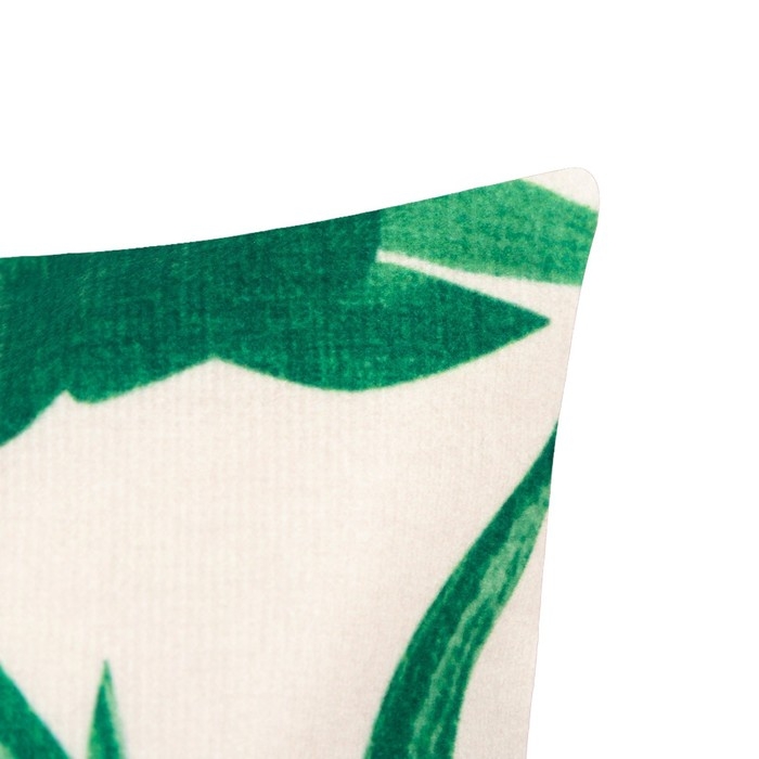 Наволочка декоративная Этель &laquo;Tropics&raquo;, 40х40 см, 100 п/э, велюр