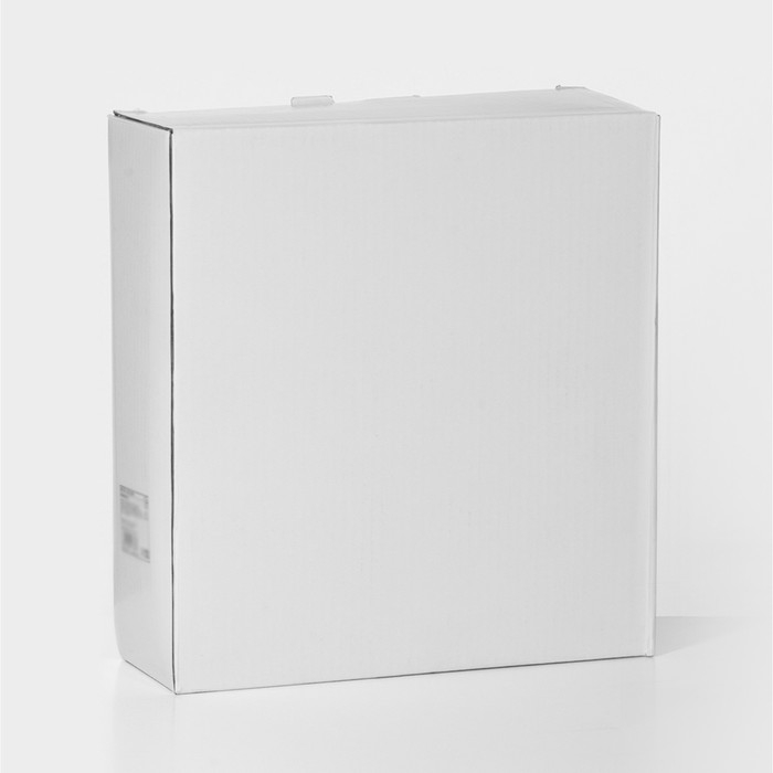 Менажница стеклянная на подставке &laquo;Голд&raquo;, 19,5&times;19,5 см