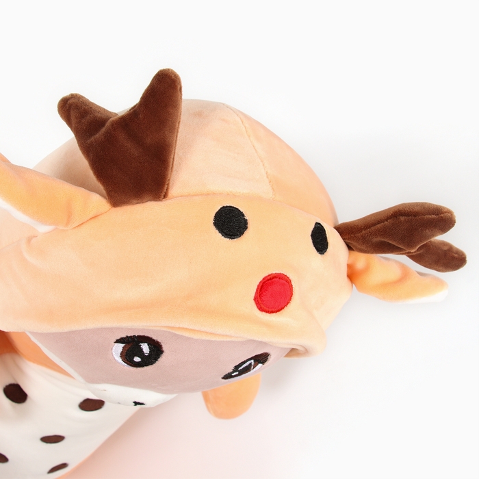 Мягкая игрушка «Котик», в костюме оленёнка, 70 см Мягкая игрушка «Котик», в костюме оленёнка, 70 см