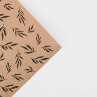 Бумага упаковочная крафт в рулоне «Ветки», 0.5 х 8 м Бумага упаковочная крафт в рулоне «Ветки», 0.5 х 8 м