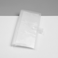 Органайзер для украшений &laquo;Книжка&raquo; 84 места , 25,5&times;21,5, цвет прозрачный