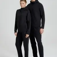 Куртка с капюшоном унисекс Begi, черная, размер XL Куртка с капюшоном унисекс Begi, черная, размер XL