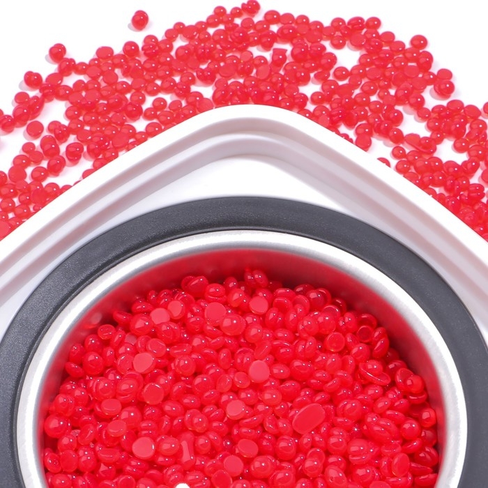 Воск для депиляции, плёночный, в гранулах, 300 гр, цвет красный Воск для депиляции, плёночный, в гранулах, 300 гр, цвет красный