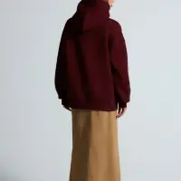 Худи Kulonga Oversize, бордовое, размер ХS/S