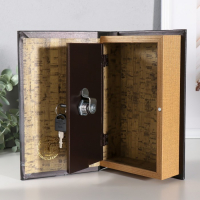 Сейф шкатулка книга "Джон Рокфеллер" 21х13х5 см