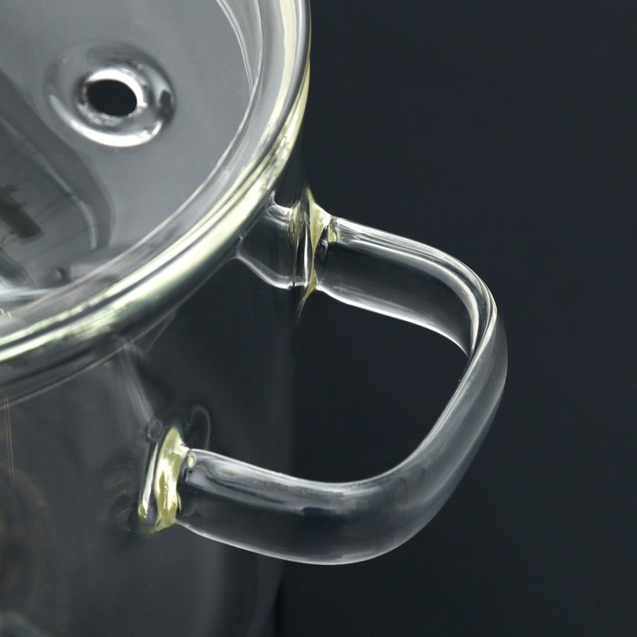 Кастрюля из жаропрочного стекла &laquo;Тропики&raquo;, 1500 мл