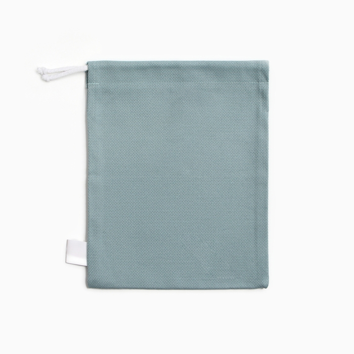 Мешочек текстильный Этель Home collection green 27х34 см, 61%лён, 39%хл