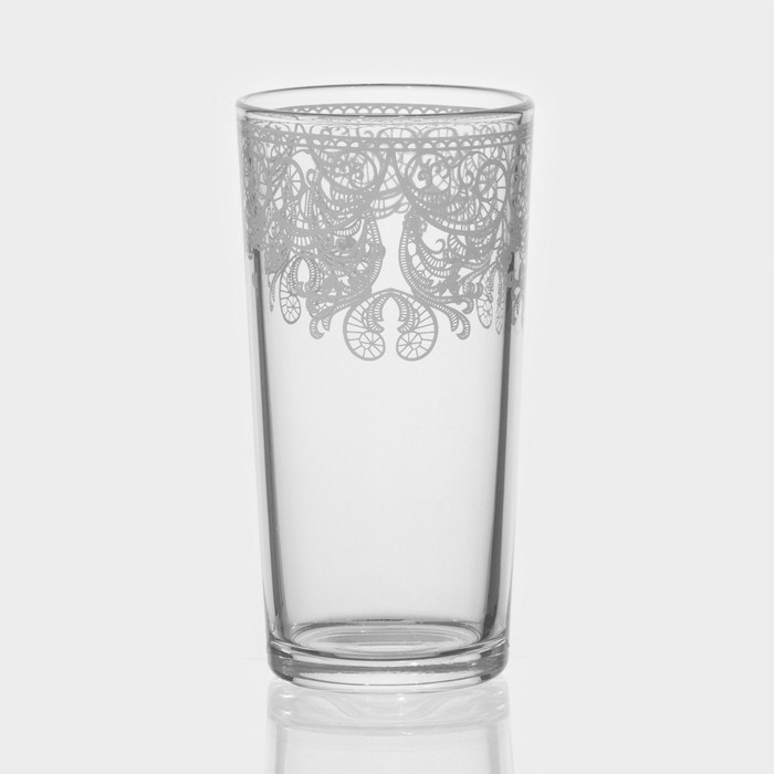 Набор высоких стаканов для коктейля &laquo;Кружево&raquo;, 6 шт