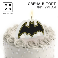 Свеча для торта "С Днем Рождения!", 10 х 6,9 см, Супергерои Свеча для торта "С Днем Рождения!", 10 х 6,9 см, Супергерои