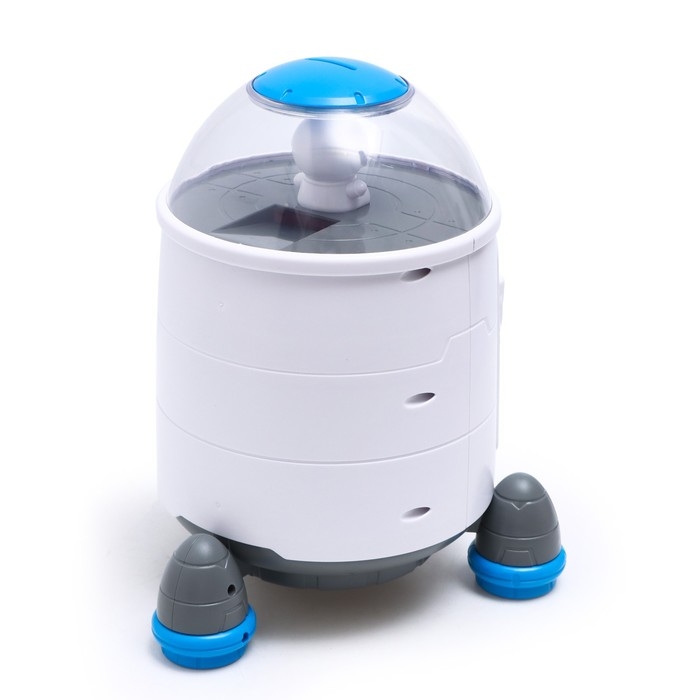 Копилка «Ракета», свет, звук, засасывает купюры, цвет белый Копилка «Ракета», свет, звук, засасывает купюры, цвет белый