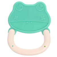 Погремушка &laquo;Лягушка&raquo;, с прорезывателем для зубов, пищевой силикон
