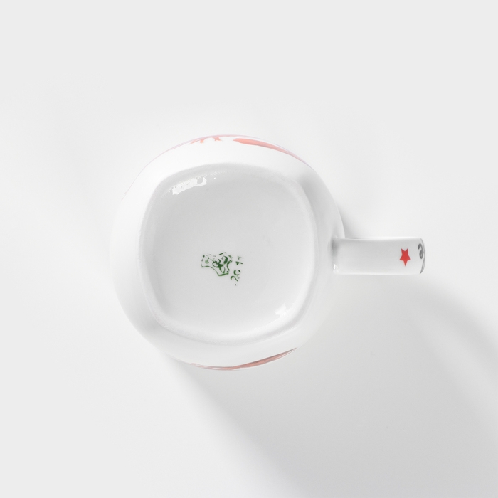 Кружка фарфоровая Seaife, 400 мл, рисунок микс