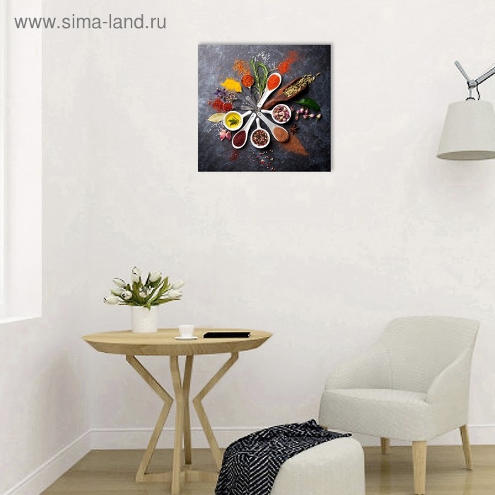 Картина на подрамнике Картина на подрамнике "Специи" 40*40 см
