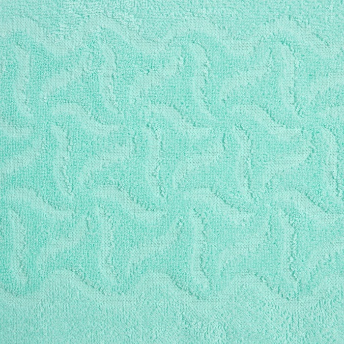 Полотенце махровое &laquo;Радуга&raquo; цвет ментол, 100х150, 295 гр/м