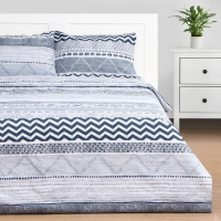 Постельное бельё Этель 2 сп Ethnos 180х215 см, 200х225 см, 50х70&plusmn; 3 см-2 шт, новосатин