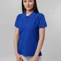 Рубашка поло женская Virma Stretch Lady, ярко-синяя, размер M