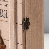 Ключница дерево 6 крючков "Кофемолка" 7х17х24,5 см Ключница дерево 6 крючков "Кофемолка" 7х17х24,5 см