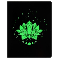 Тетрадь 48 листов в клетку на скрепке "Волшебство", обложка мелованный картон, ВД-лак, флуоресцентная краска, МИКС Тетрадь 48 листов в клетку на скрепке "Волшебство", обложка мелованный картон, ВД-лак, флуоресцентная краска, МИКС