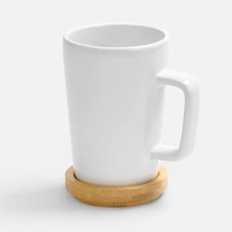 Кружка Vierra с крышкой-костером, белая Кружка Vierra с крышкой-костером, белая