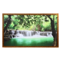 Картина "Лесная река" 67х107 см рамка МИКС Картина "Лесная река" 67х107 см рамка МИКС