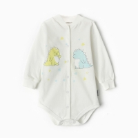 Боди детский, цвет молочный, рост 74 см Боди детский, цвет молочный, рост 74 см