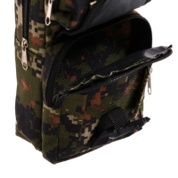 Пенал школьный "Рюкзачок-милитари", на молнии, 2 отделения, МИКС Пенал школьный "Рюкзачок-милитари", на молнии, 2 отделения, МИКС