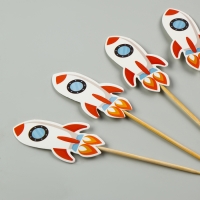 Шпажки &laquo;Ракета&raquo;, набор - 12 шт.