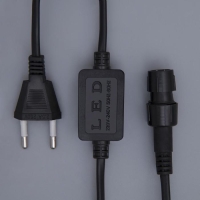 Шнур питания Luazon Lighting для светового шнура 11 мм, 2-pin, 220 В Шнур питания Luazon Lighting для светового шнура 11 мм, 2-pin, 220 В