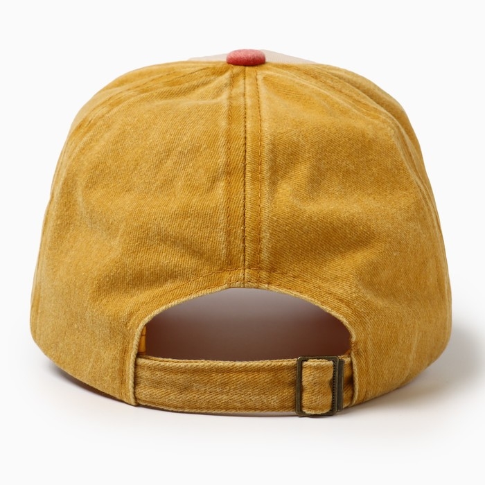 Кепка мужская MINAKU "Southwest", цвет горчичный, размер 56-58