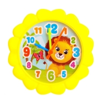 Часики игровые &laquo;Животные&raquo;, учим время, считаем, МИКС