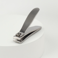 Кусачки - книпсер маникюрные, 6,5 см, цвет серебристый Кусачки - книпсер маникюрные, 6,5 см, цвет серебристый