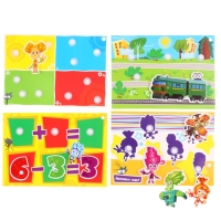 Игра развивающая на липучках "Изучаем окружающий мир", Фиксики