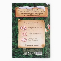 Подарочный набор новогодний, блокнот-раскраска и разноцветный карандаш &laquo;Новогодние зверята&raquo;