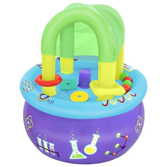 Стол надувной &laquo;Лаборатория веселья&raquo;, 76 х 76 х 86 см, от 1.5 лет, 52573