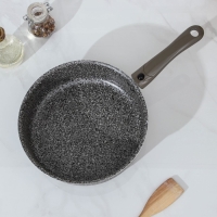 Сотейник Onyx, d=24 см, стеклянная крышка, съёмная ручка, антипригарное покрытие, цвет серый Сотейник Onyx, d=24 см, стеклянная крышка, съёмная ручка, антипригарное покрытие, цвет серый